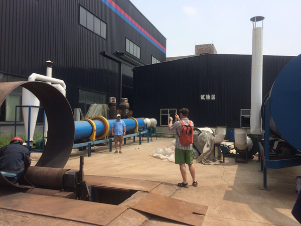 澳大利亞污泥烘干機(jī)客戶(hù)