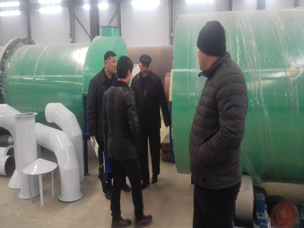 伊朗煤泥烘干機(jī)客戶(hù)泰達(dá)