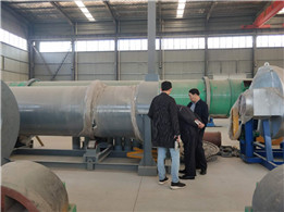 土耳其雞糞烘干機(jī)客戶(hù)來(lái)