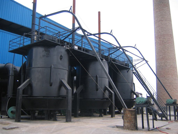 泰達煤氣爐工作現(xiàn)場